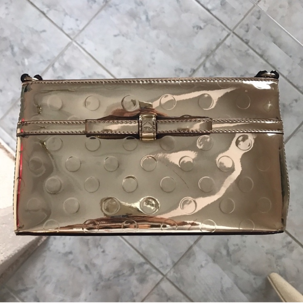 Kate Spade Gold Clutch/Crossbody